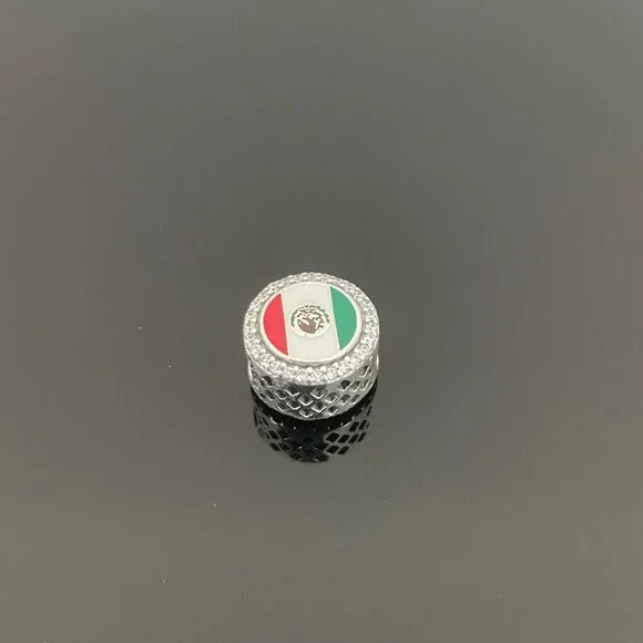Pandora Mexico Flag Charm Flag Bead Charm Travel Charm - Picture 2 of 8